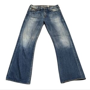 Guess Cliff Bootcut Men's Jeans Relaxed Fit Flap Pocket 36x33